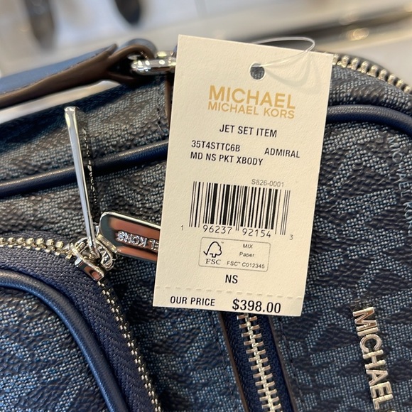 Michael Kors Jet Set Medium Signature Logo Crossbody Bag
Admiral
NWT - Picture 7 of 16